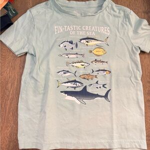 Ocean Adventure Sea Life T-Shirt - Light Blue